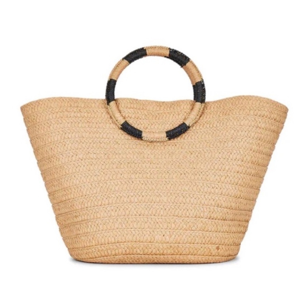 8 Other Reasons x Revolve Straw Day Trip Tote Bag in Natural